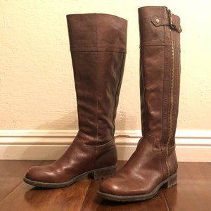 Franco Sarto Panko Knee Hight Brown Boots (s:7)